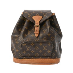 LOUIS VUITTON Louis Vuitton Monogram Montsouris MM Brown M51136 Women's Canvas Backpack/Daypack