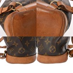 LOUIS VUITTON Louis Vuitton Monogram Montsouris MM Brown M51136 Women's Canvas Backpack/Daypack