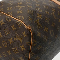 LOUIS VUITTON Louis Vuitton Monogram Keepall 55 Brown M41424 Unisex Canvas Boston Bag