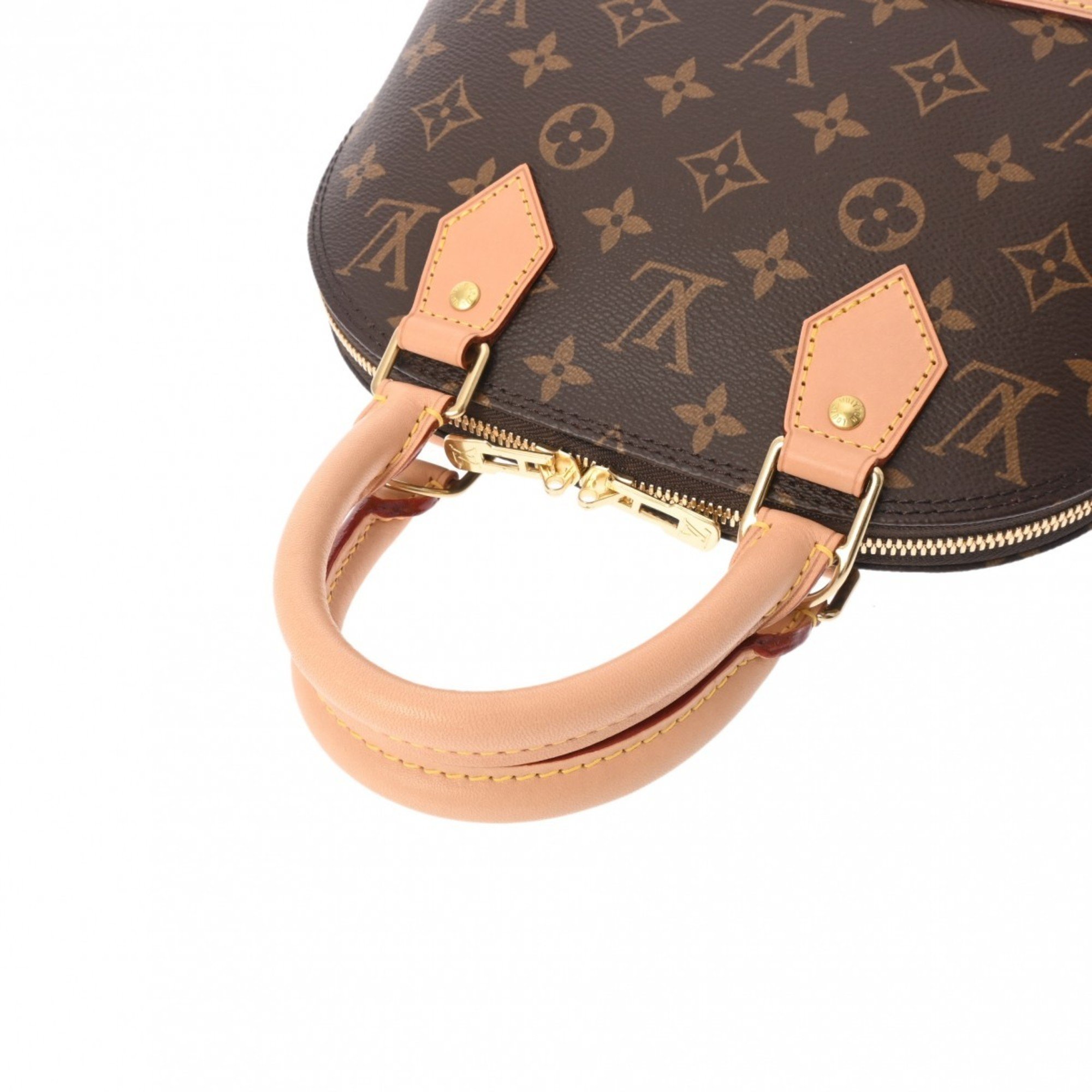 LOUIS VUITTON Louis Vuitton Monogram Alma BB Brown M46990 Women's Canvas Handbag