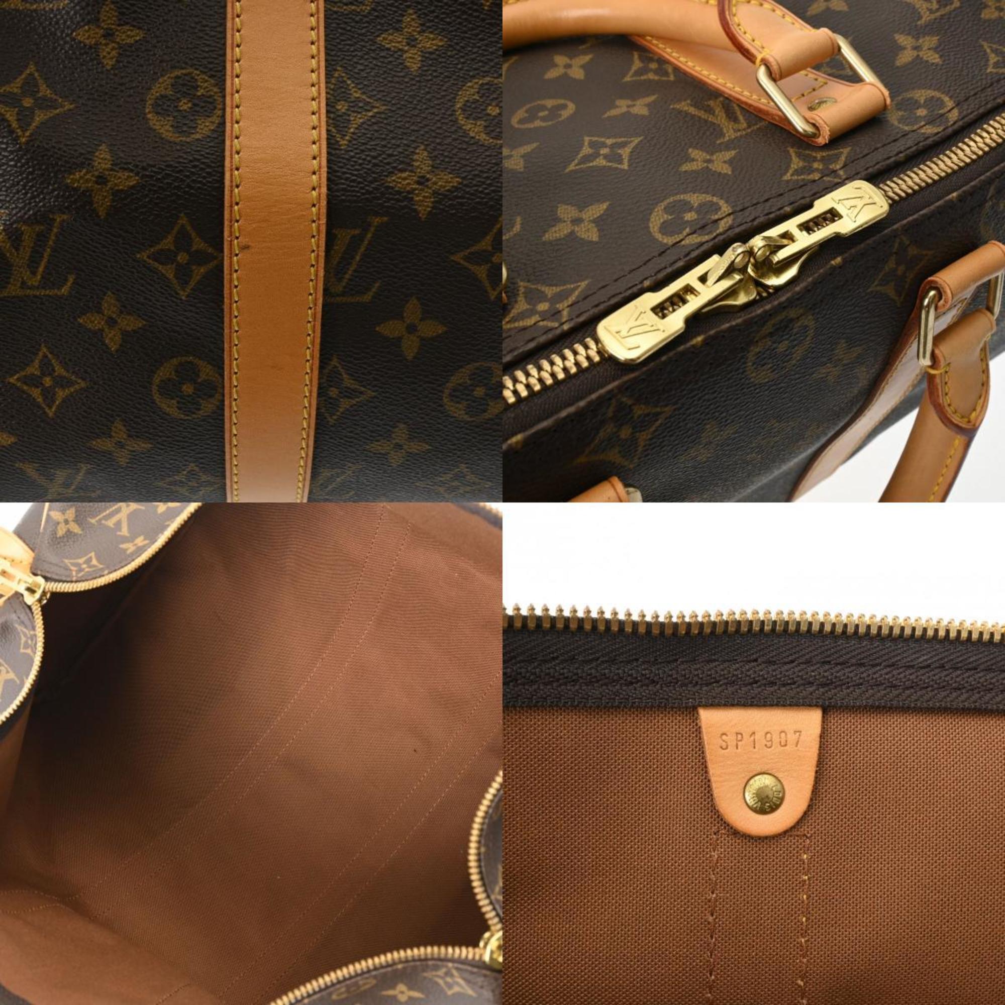 LOUIS VUITTON Louis Vuitton Monogram Keepall 45 Brown M41428 Unisex Canvas Boston Bag