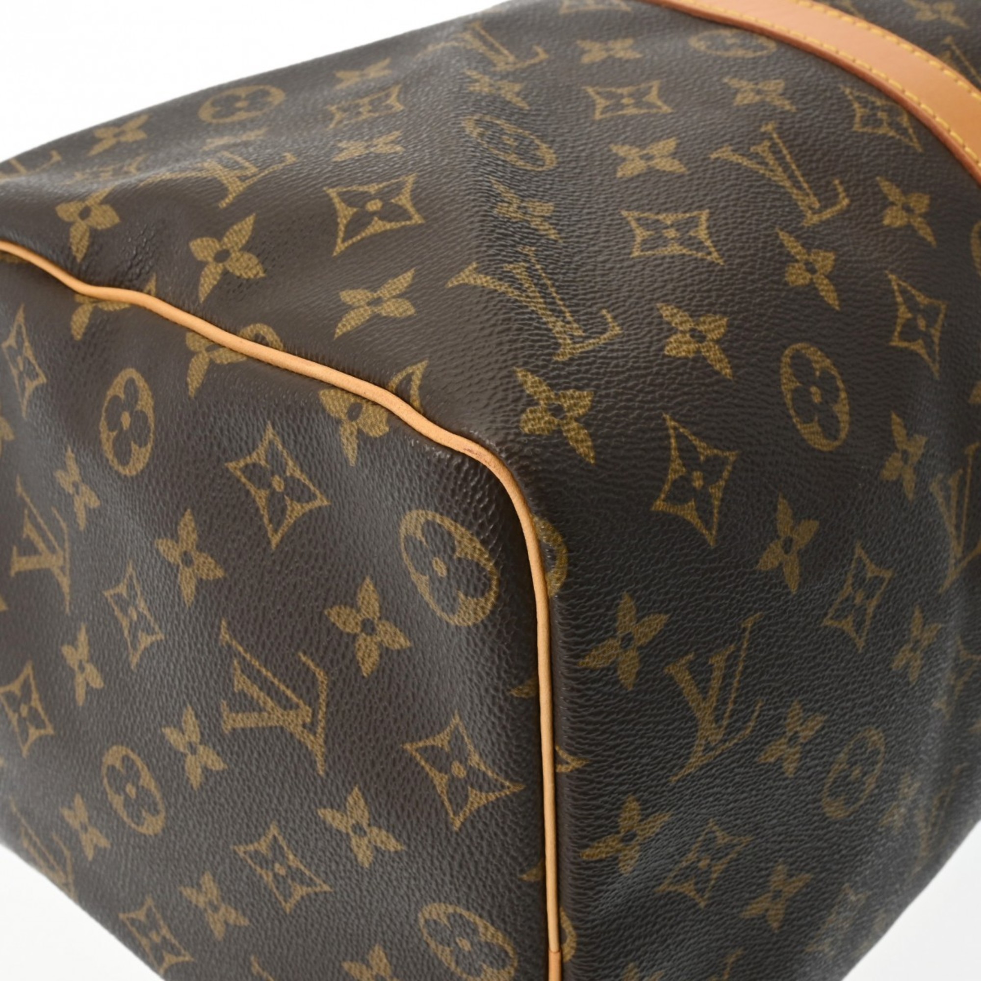 LOUIS VUITTON Louis Vuitton Monogram Keepall 45 Brown M41428 Unisex Canvas Boston Bag