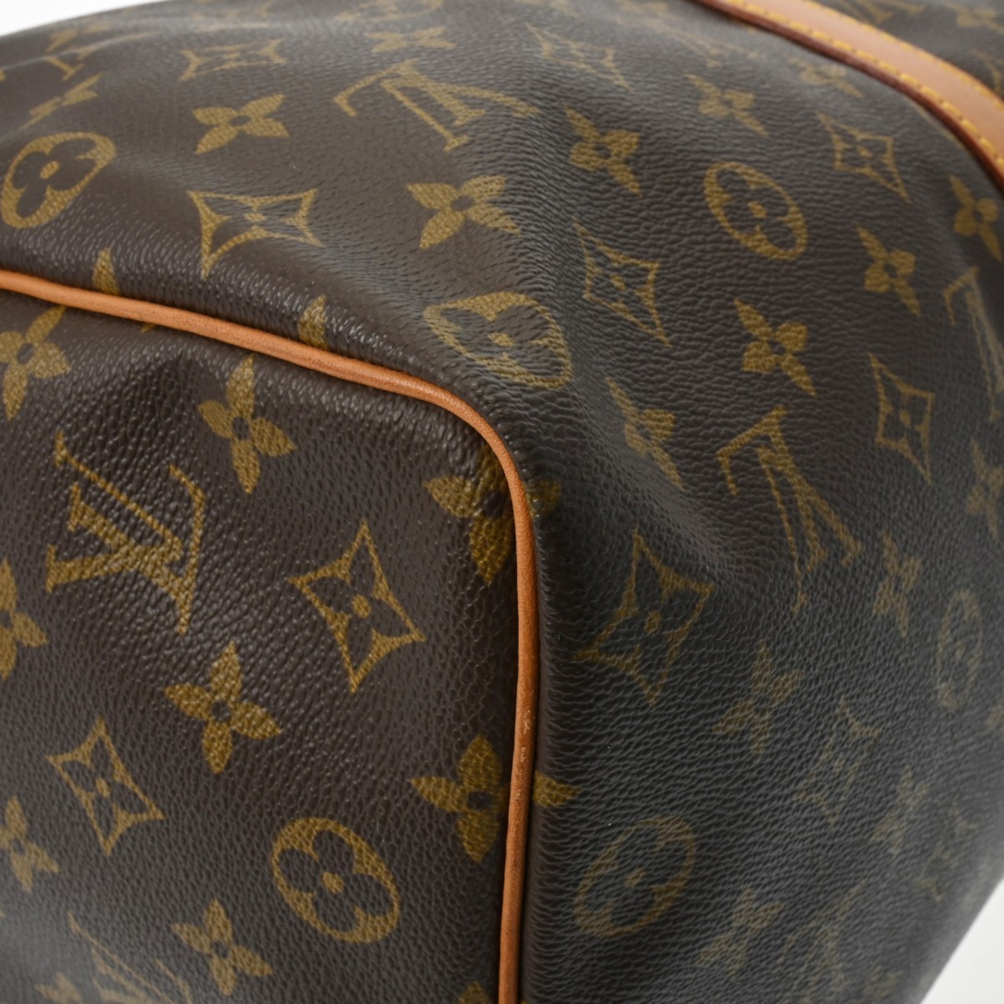 LOUIS VUITTON Louis Vuitton Monogram Keepall 50 Brown M41426 Unisex Canvas Boston Bag