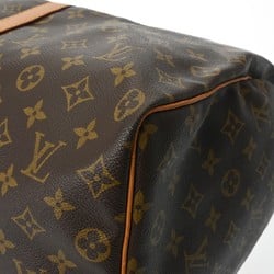 LOUIS VUITTON Louis Vuitton Monogram Keepall 50 Brown M41426 Unisex Canvas Boston Bag