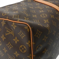 LOUIS VUITTON Louis Vuitton Monogram Keepall 50 Brown M41426 Unisex Canvas Boston Bag