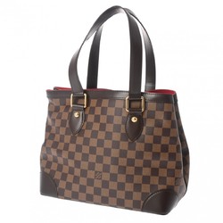 LOUIS VUITTON Damier Hampstead PM Brown N51205 Women's Canvas Handbag