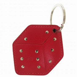 Hermes Dice Votadelakt Red Keyring 1094HERMES