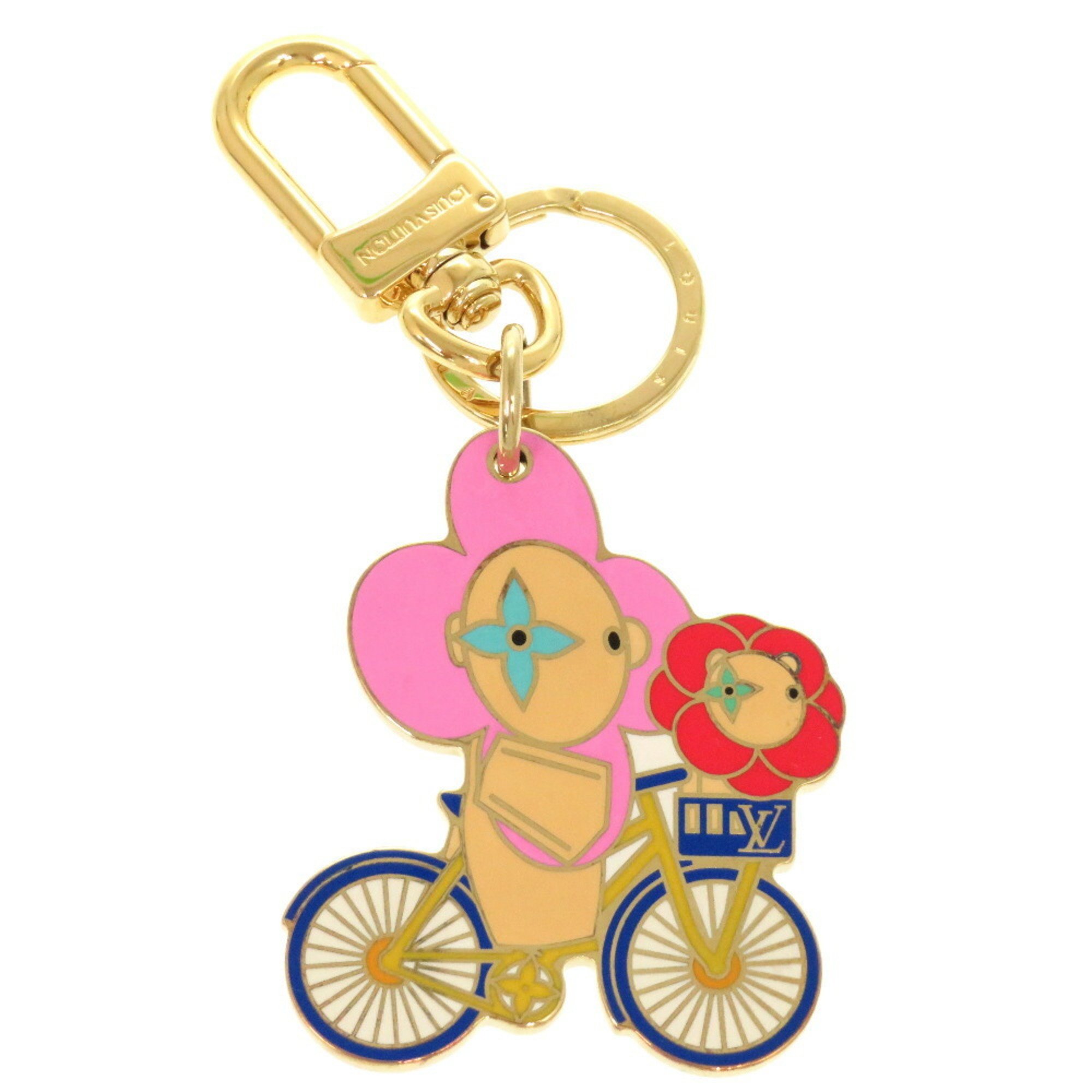 Louis Vuitton Portecle Vivienne Vero M00871 Multicolor Bag Charm Keychain LV 0984 LOUIS VUITTON