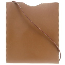 Hermes Omenitu Evercalf Brown Shoulder Bag 1053HERMES