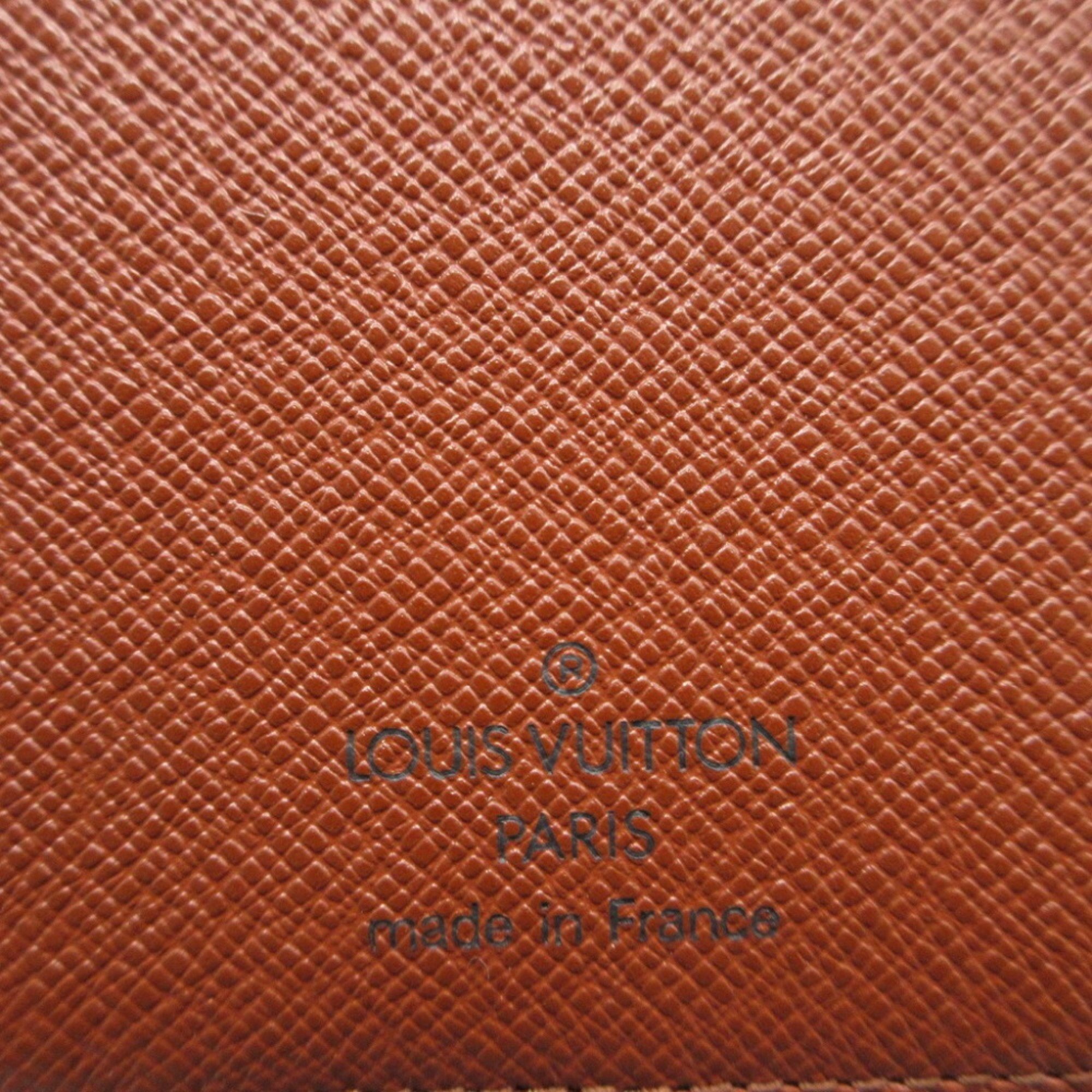 Louis Vuitton R20599 Monogram Pocket Brown Card Case 0702LOUIS VUITTON