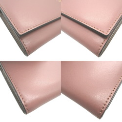 Fendi By The Way 8M0251 Leather Pink Bi-fold Long Wallet 0413FENDI