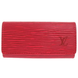 Louis Vuitton Multicle 4 Epi Castilian Red M63827 4-ring key case LV 0983 LOUIS VUITTON