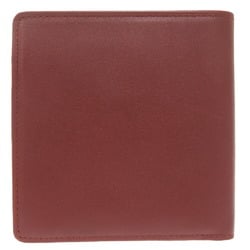 Cartier Must Line Leather Bordeaux Bi-fold Wallet 0803 CARTIER