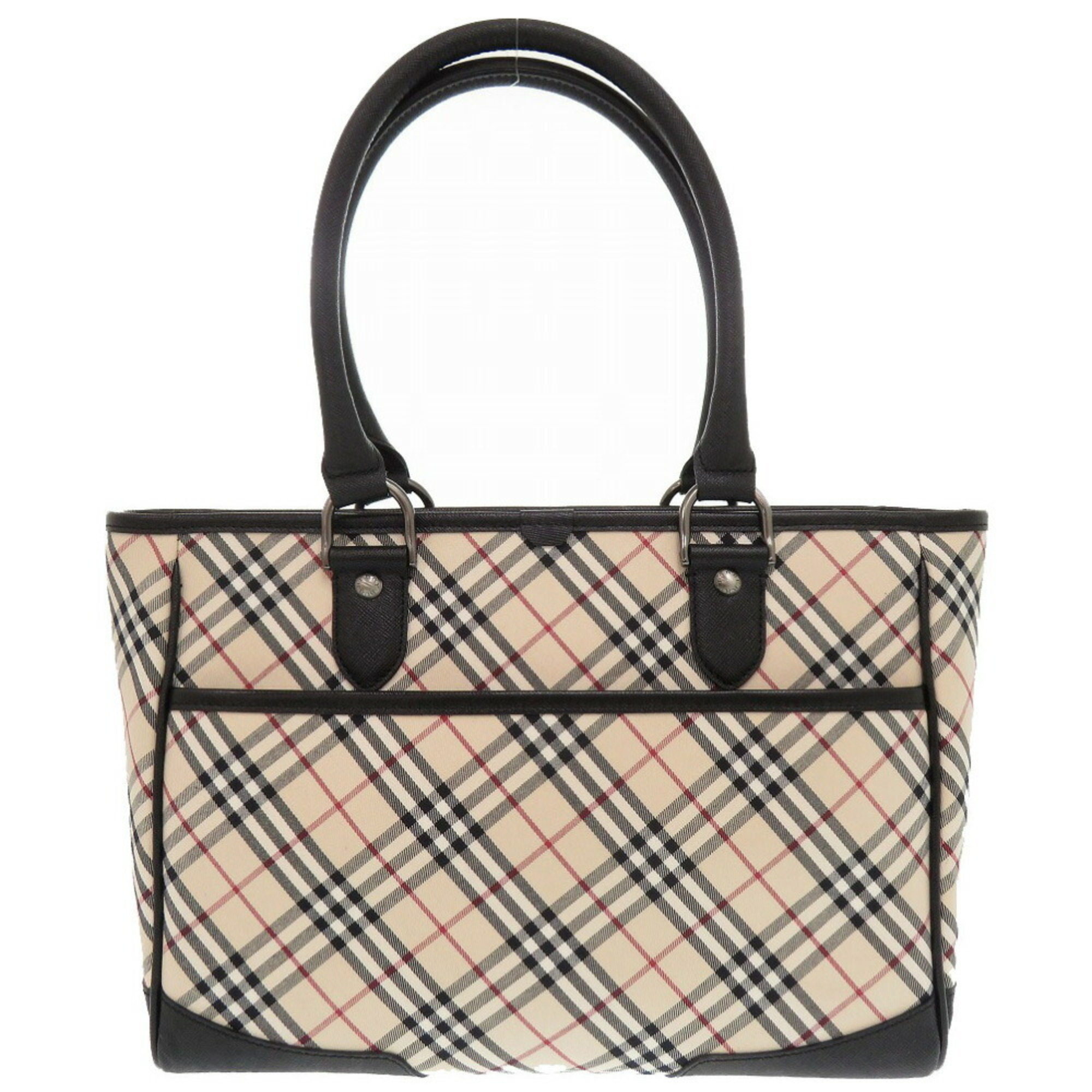 Burberry Nova Check Canvas/Leather Beige Handbag 2176BURBERRY