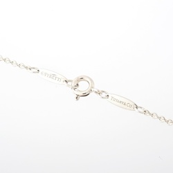 Tiffany & Co. Elsa Peretti Mesh Pendant Necklace Sterling Silver Diamond 1P 40.5cm S-156088