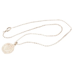 GUCCI Crest Coin Necklace Ag925 Silver R-156115