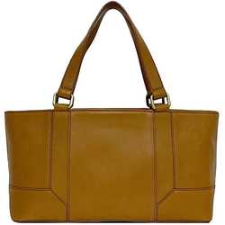 Burberry handbag ec-21009 camel brown leather BURBERRY bag women's