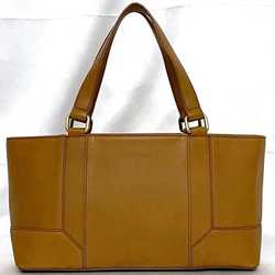 Burberry handbag ec-21009 camel brown leather BURBERRY bag women's