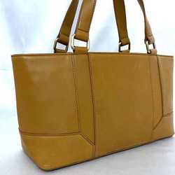 Burberry handbag ec-21009 camel brown leather BURBERRY bag women's