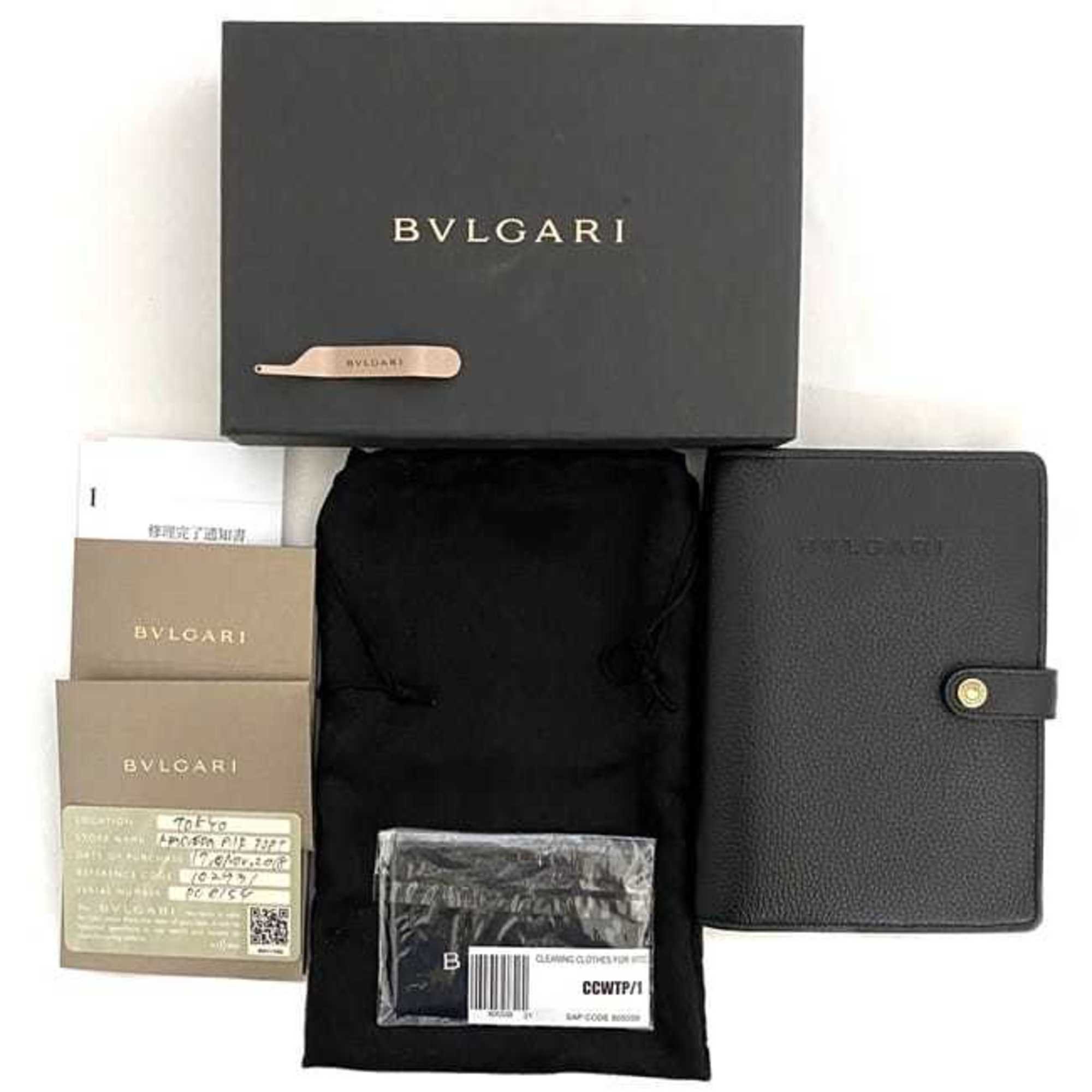 Bvlgari Watch Solotempo f-21156 Black Gold 102931 BB41SB SS Automatic BVLGARI Men's