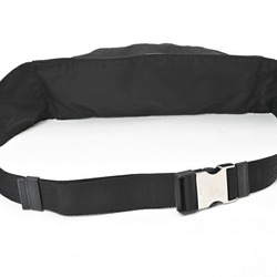 PRADA Nylon Belt Bag Body 2VL132 Black E-156239