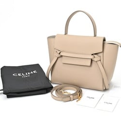 CELINE Nano Belt Bag 189003ZVA.18LT Light Taupe (Greige) E-156236