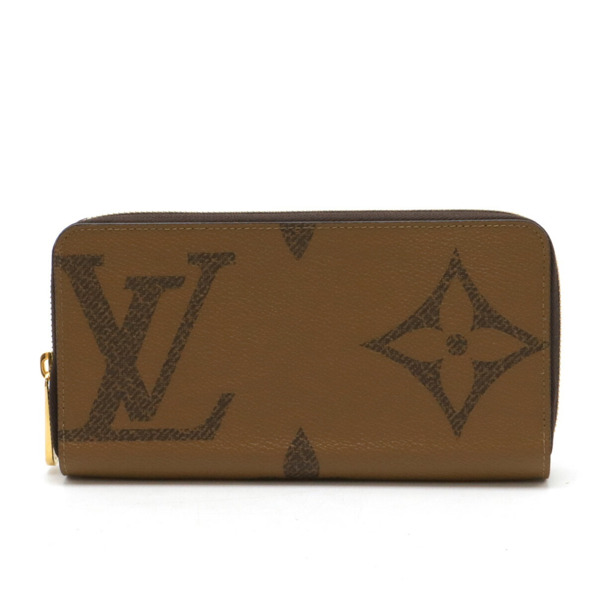 LOUIS VUITTON Louis Vuitton Monogram Giant Reverse Zippy Wallet Round Long M69353