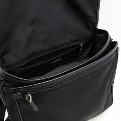 PRADA Prada Shoulder Bag Nylon Leather NERO Black V158