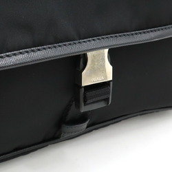 PRADA Prada Shoulder Bag Nylon Leather NERO Black V158