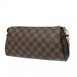 LOUIS VUITTON Damier Eva Brown N55213 Women's Canvas Shoulder Bag