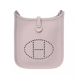 HERMES Evelyn TPM Mauve Pale B Stamp (Around 2023) Women's Taurillon Clemence Shoulder Bag