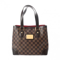 LOUIS VUITTON Damier Hampstead PM Brown N51205 Women's Canvas Handbag