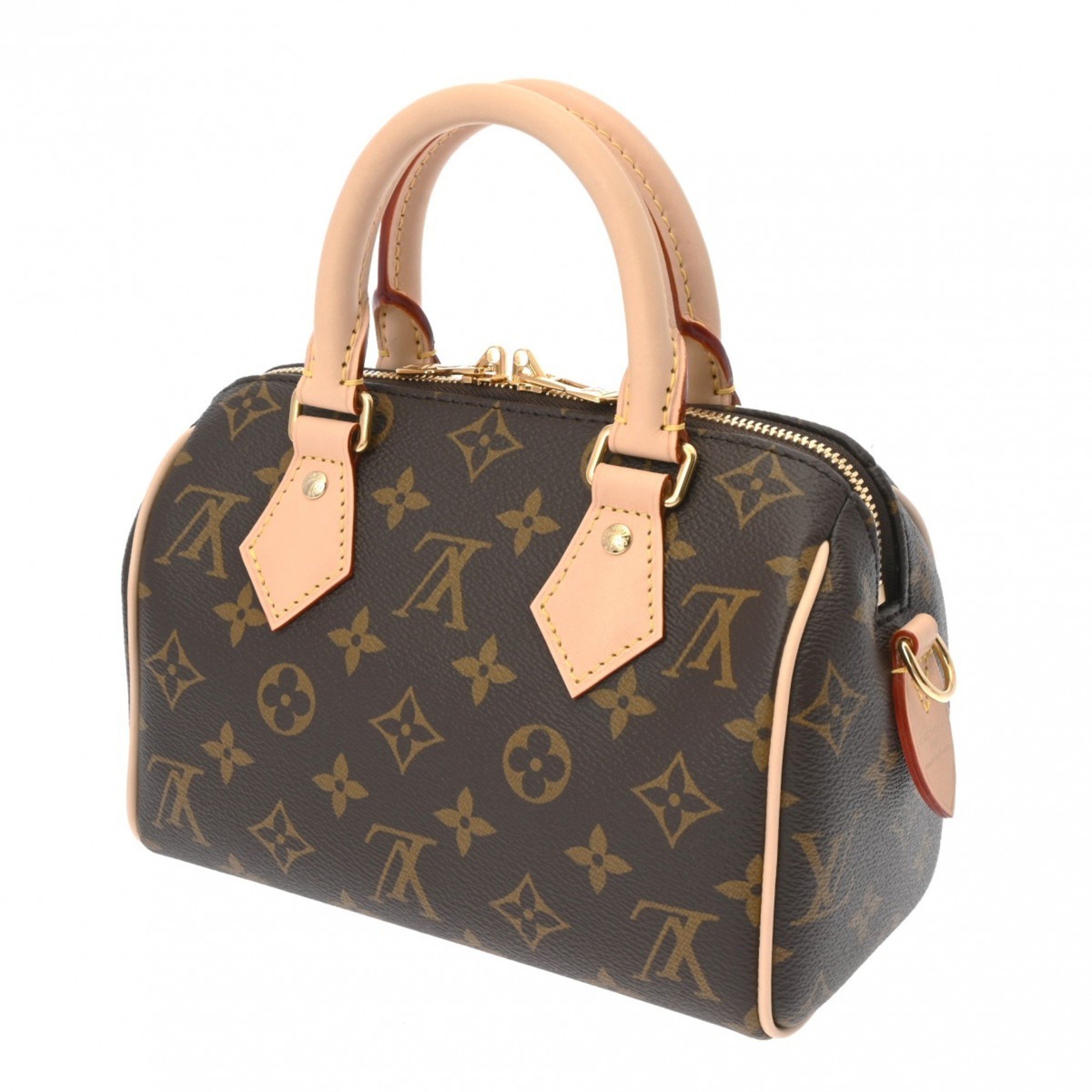 LOUIS VUITTON Louis Vuitton Monogram Speedy Bandouliere 20 Brown M46234 Women's Canvas Handbag