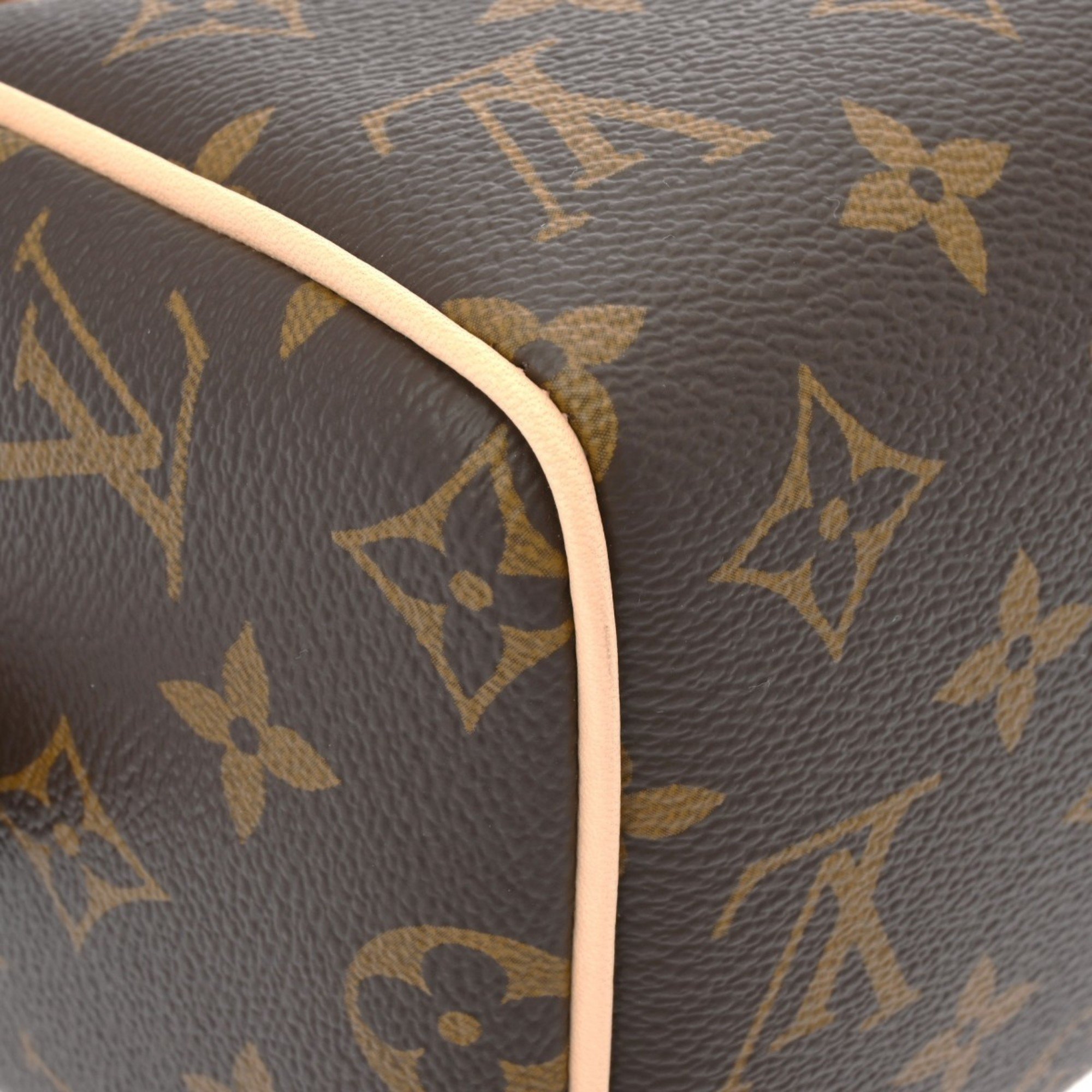 LOUIS VUITTON Louis Vuitton Monogram Speedy Bandouliere 20 Brown M46234 Women's Canvas Handbag