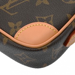 LOUIS VUITTON Louis Vuitton Monogram Game On Panam Set Brown M57450 Women's Leather Shoulder Bag