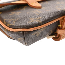 LOUIS VUITTON Louis Vuitton Monogram Pochette Mar Brown M51159 Women's Canvas Waist Bag