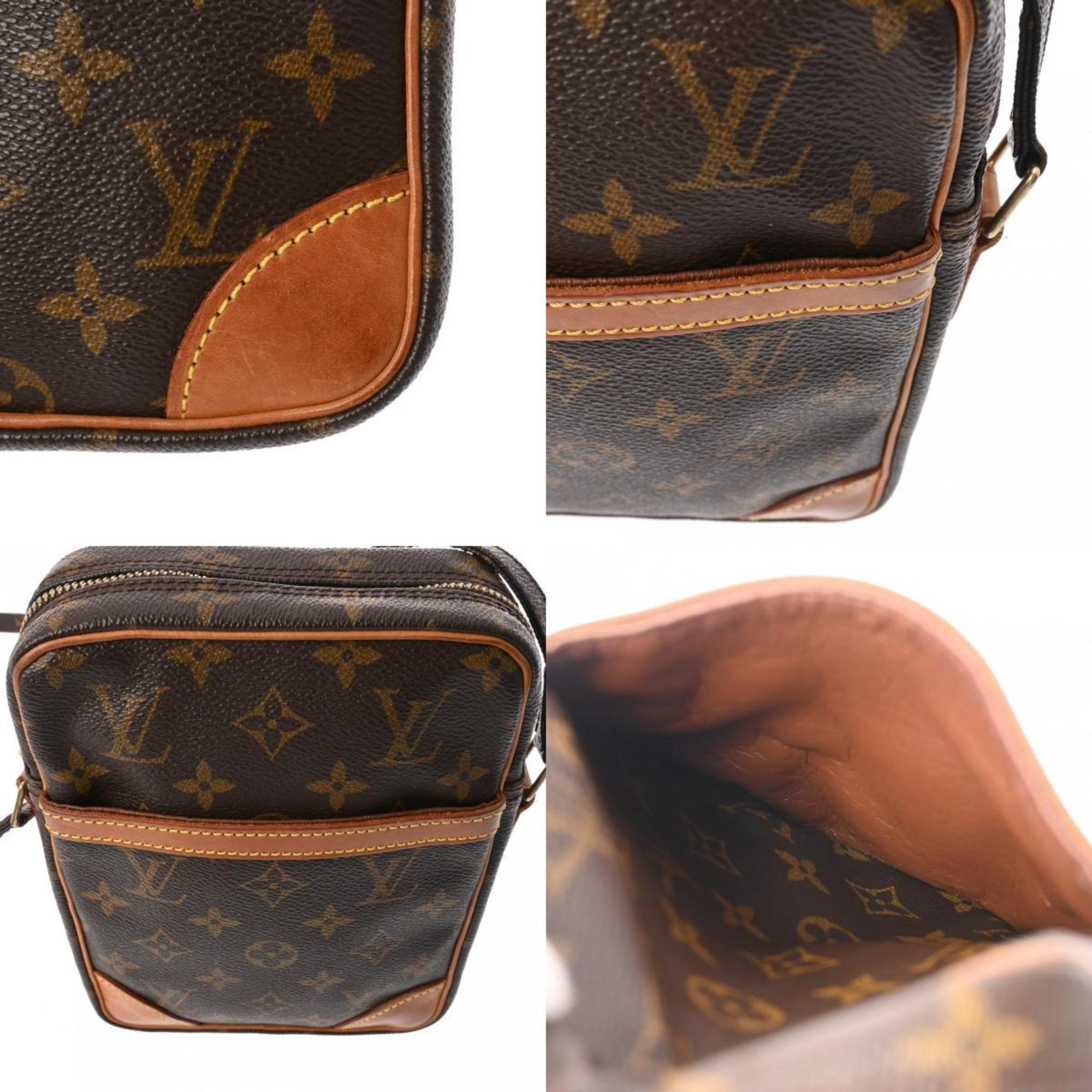 LOUIS VUITTON Louis Vuitton Monogram Danube Brown M45266 Unisex Canvas Shoulder Bag