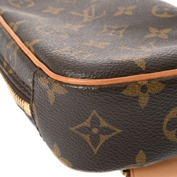 LOUIS VUITTON Louis Vuitton Monogram Pochette Ganjou Brown M51870 Men's Canvas Body Bag