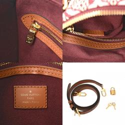 LOUIS VUITTON Louis Vuitton Monogram Jacquard Speedy Bandouliere 25 since1854 Bordeaux M57231 Women's Bag