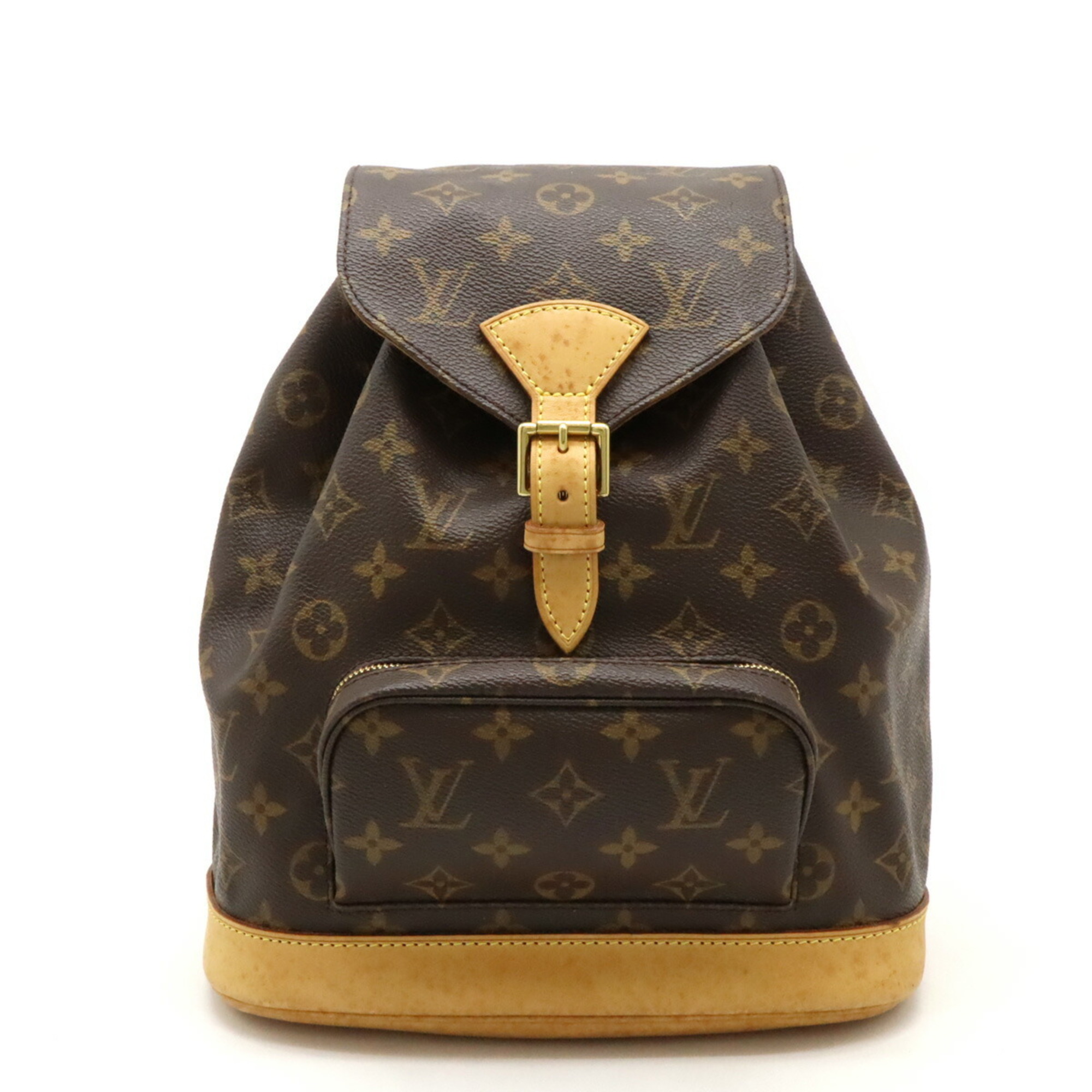 LOUIS VUITTON Louis Vuitton Monogram Montsouris MM Rucksack Backpack Shoulder Bag M51136