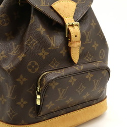 LOUIS VUITTON Louis Vuitton Monogram Montsouris MM Rucksack Backpack Shoulder Bag M51136