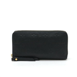 LOUIS VUITTON Louis Vuitton Monogram Empreinte Zippy Wallet Round Long Leather Infini Navy M60545