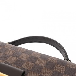 LOUIS VUITTON Damier Croisette Brown N53000 Women's Canvas Handbag