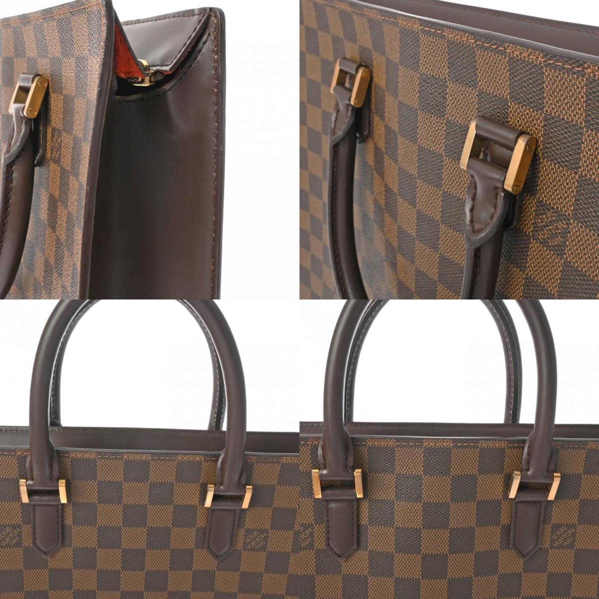 LOUIS VUITTON Damier Venice PM Brown N51145 Women's Canvas Tote Bag