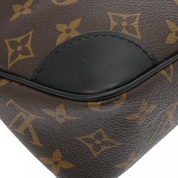 LOUIS VUITTON Louis Vuitton Monogram Odeon NM PM Brown/Noir M45353 Women's Canvas Shoulder Bag