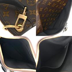 LOUIS VUITTON Louis Vuitton Monogram Odeon NM PM Brown/Noir M45353 Women's Canvas Shoulder Bag