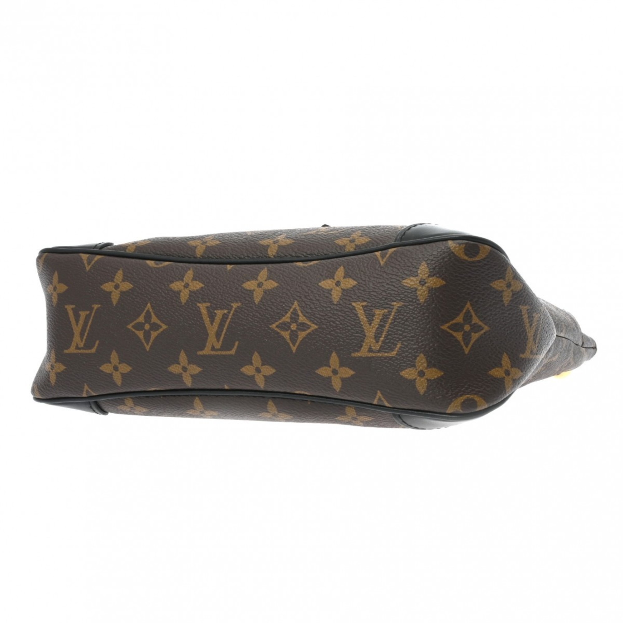 LOUIS VUITTON Louis Vuitton Monogram Odeon NM PM Brown/Noir M45353 Women's Canvas Shoulder Bag