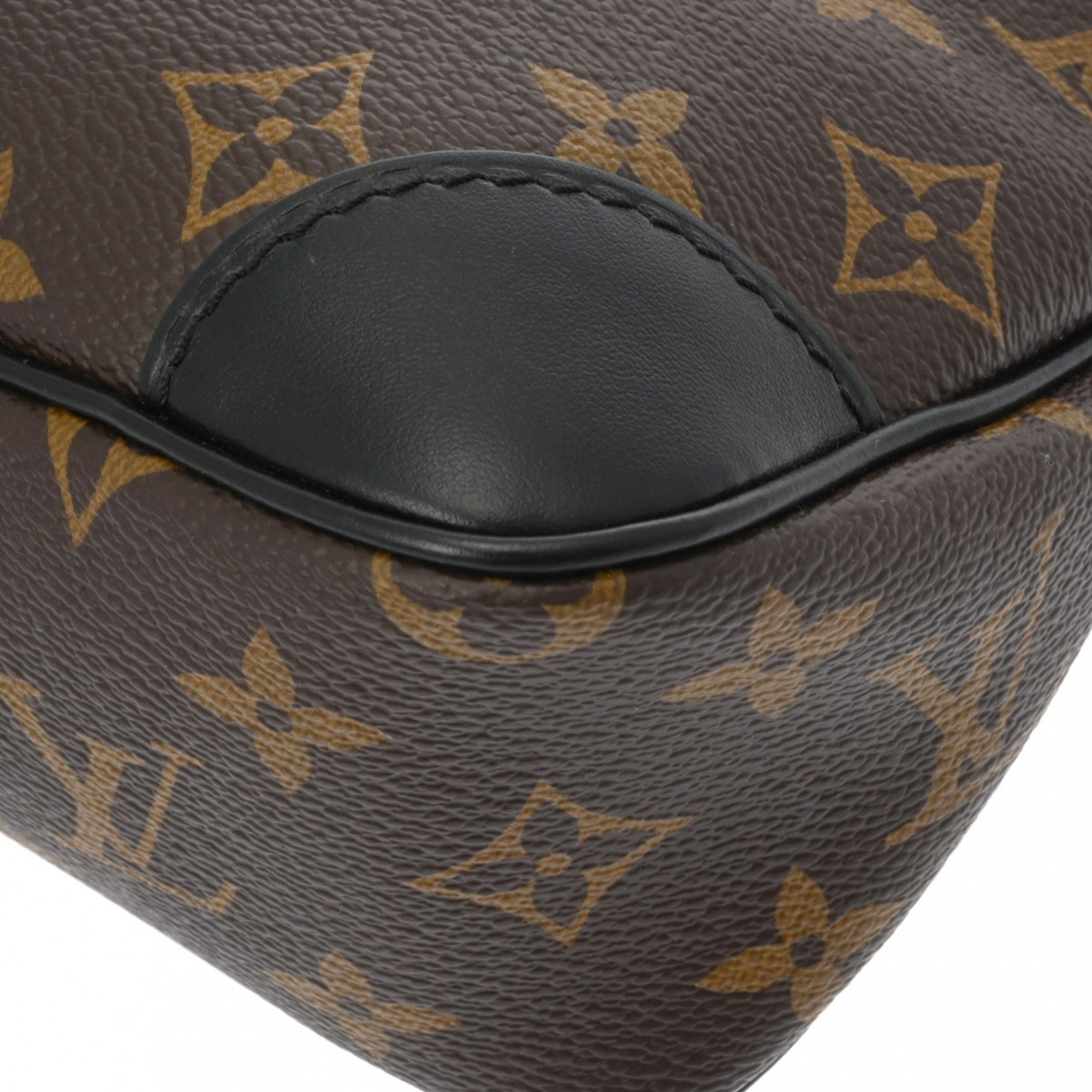 LOUIS VUITTON Louis Vuitton Monogram Odeon NM PM Brown/Noir M45353 Women's Canvas Shoulder Bag