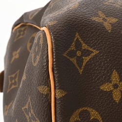 LOUIS VUITTON Louis Vuitton Monogram Speedy 35 Brown M41524 France Women's Canvas Handbag