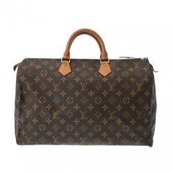 LOUIS VUITTON Louis Vuitton Monogram Speedy 40 Brown M41522 Women's Canvas Handbag